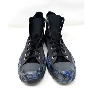 Converse Men's High-Top Chuck Taylor, Storm Wind Black Royal, Size 10